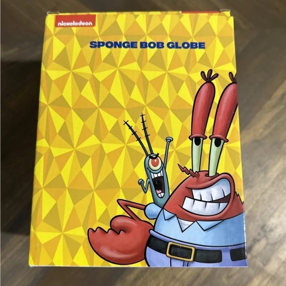 SPONGE BOB SQUAREPANTS SNOW GLOBE SPONGE BOB GLOBE NEW - Picture 4 of 11
